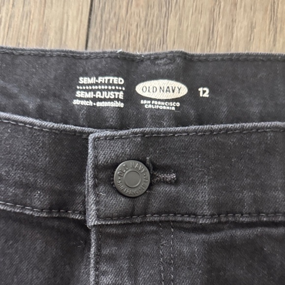 Old Navy Women's Dark Denim Jean Shorts / E7 - Picture 2 of 5